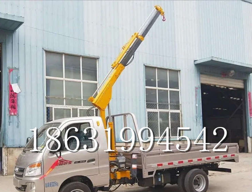 宝丰县随车吊机 多功能液压伸缩吊包安装12V液压车载吊随车吊机改装吊水泥货车